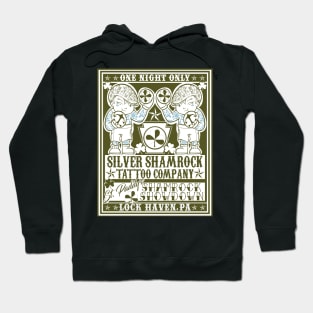 Silver Shamrock Tattoo Company Shamrock Showdown Flyer Hoodie